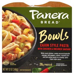 Panera Bread Cajun Style Pasta Meal with Chicken & Uncured Sausage, 12 oz Bowl
