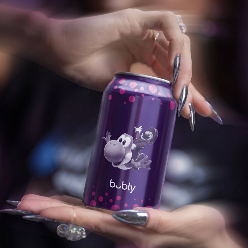 slide 5 of 6, bubly Blackberry Sparkling Water - 8pk/12 fl oz Cans, 8 ct; 12 fl oz