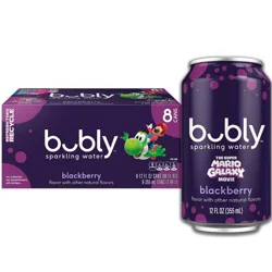bubly Blackberry Sparkling Water - 8pk/12 fl oz Cans