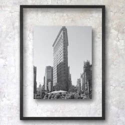 15.5"x11.5" Float Thin Metal Gallery Wall Frame Black - Threshold™: Modern Aluminum Wall Decor, Glass Glazing