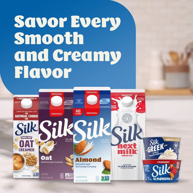 slide 6 of 8, Silk Original Oat Milk - 59 fl oz, 59 fl oz