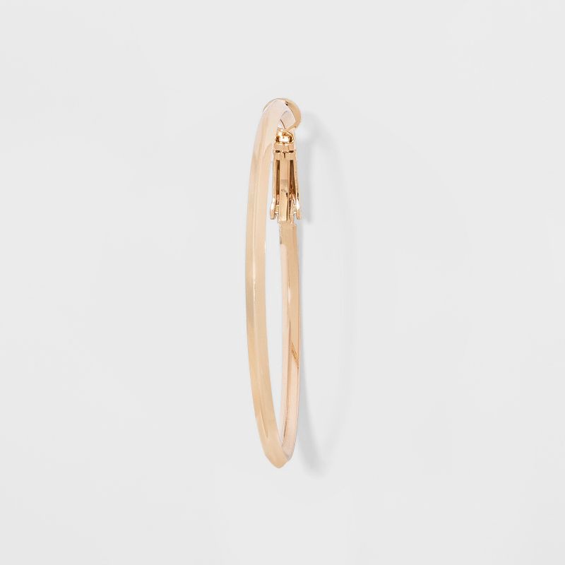 slide 2 of 2, Hoop Earrings 3pc - A New Day™ Gold, 3 ct