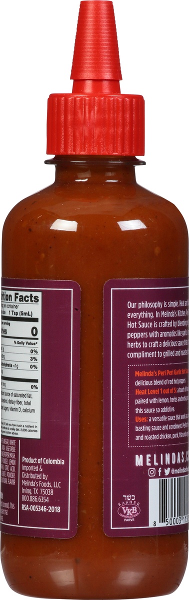 slide 4 of 9, Melinda's Peri Peri Garlic Sauce 12 oz, 