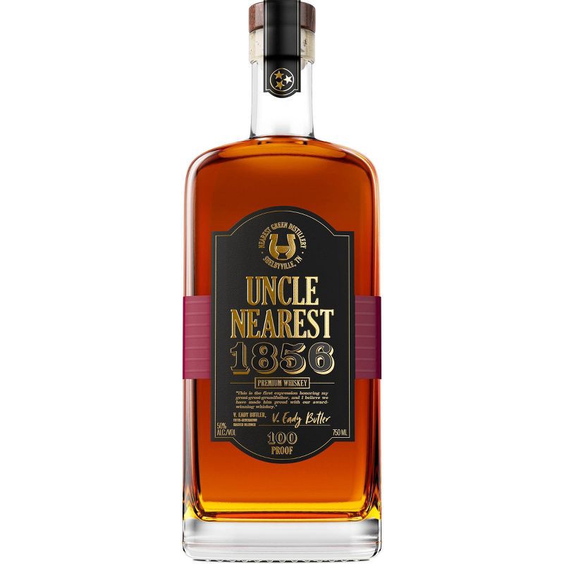 slide 1 of 4, Uncle Nearest 1856 Premium Tennessee Whiskey - 750ml Bottle, 750 ml
