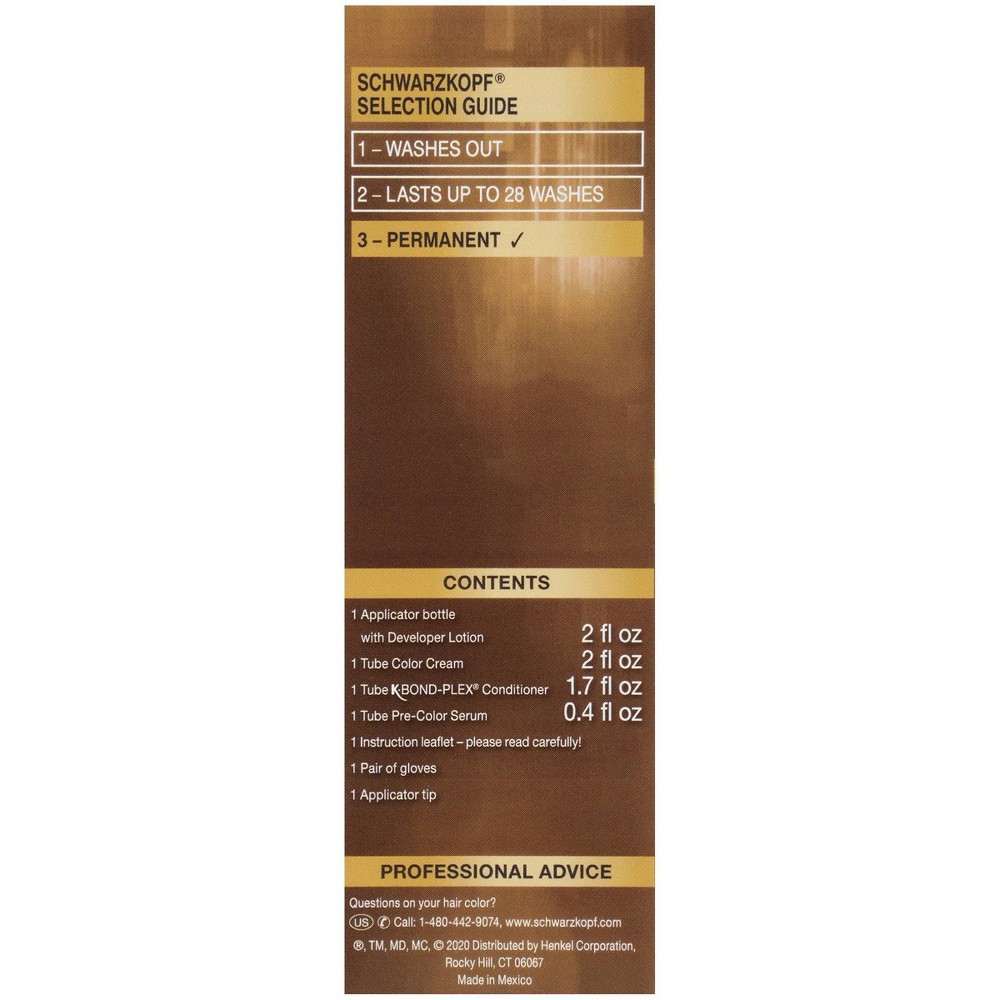 slide 5 of 13, Schwarzkopf Keratin Color Light Brown Permanent Hair Color - 6.2 fl oz, 6.2 oz