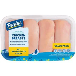 Perdue Fresh Boneless & Skinless Chicken Breasts Value Pack - 2.5-3.8lbs - price per lb
