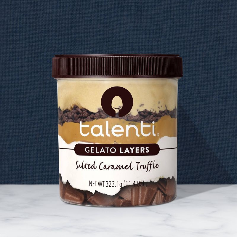 slide 2 of 6, Talenti Gelato Layers Salted Caramel Truffle - 11.4oz, 11.4 oz