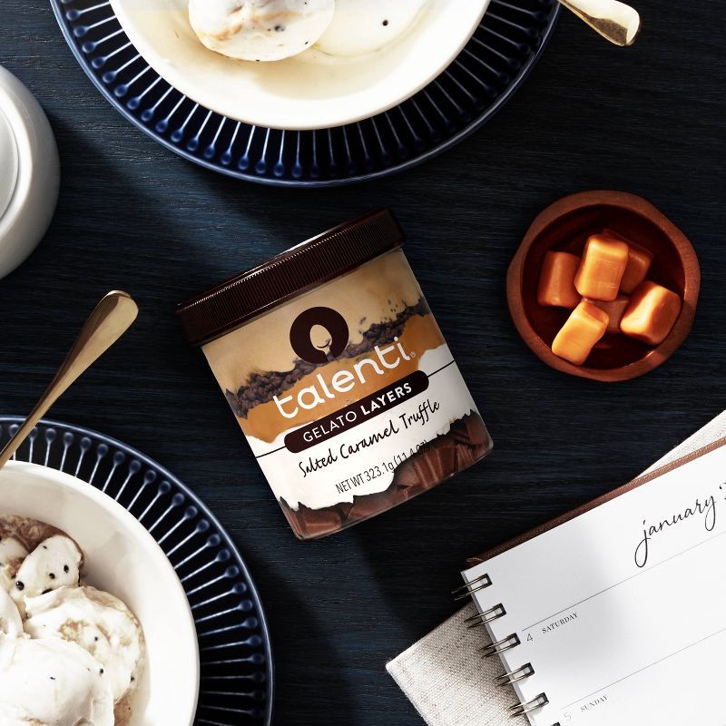slide 4 of 6, Talenti Gelato Layers Salted Caramel Truffle - 11.4oz, 11.4 oz