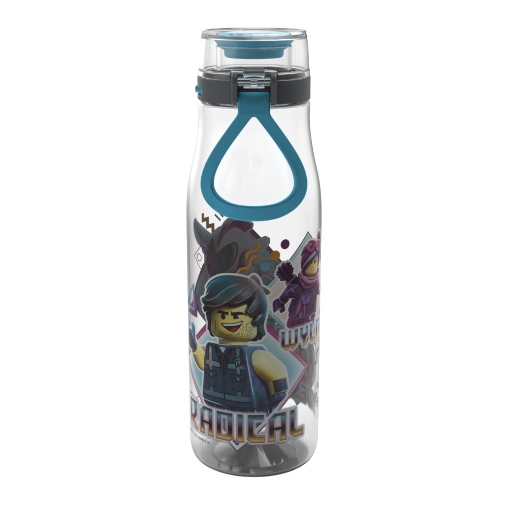 slide 4 of 4, LEGO Zak Designs Plastic Water Bottle , 25 oz