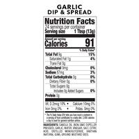 slide 9 of 9, Teta Foods Garlic Dip & Spread, Original, 12 fl oz