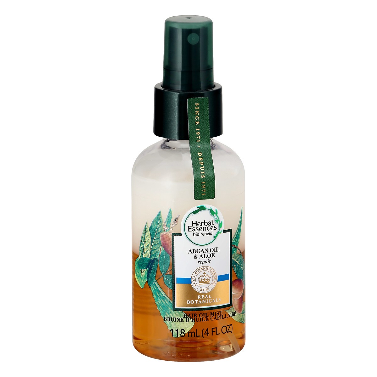 slide 9 of 9, Herbal Essences Bio:Renew Repair Argan Oil & Aloe Hair Oil Mist 118 ml, 4 fl oz