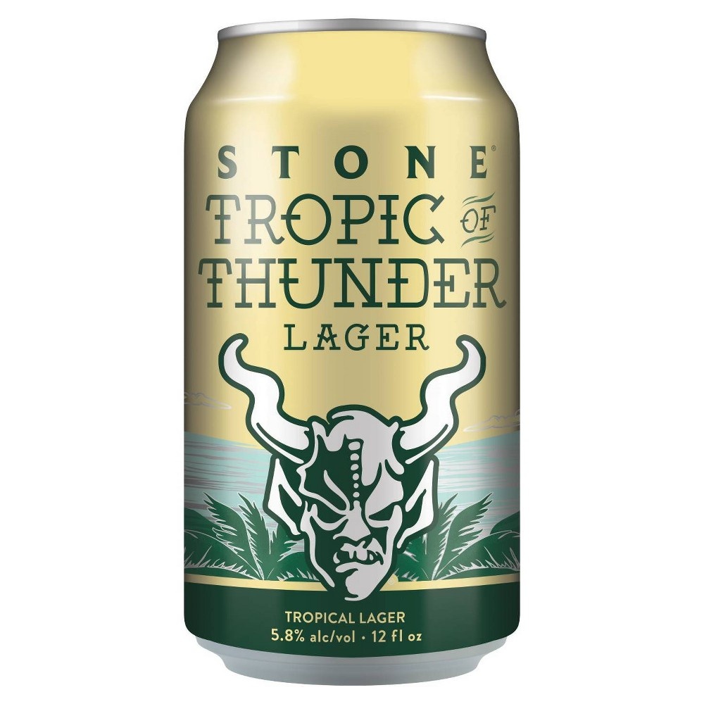 slide 2 of 3, Stone Tropic of Thunder Lager Beer, 6 ct, 12 fl oz