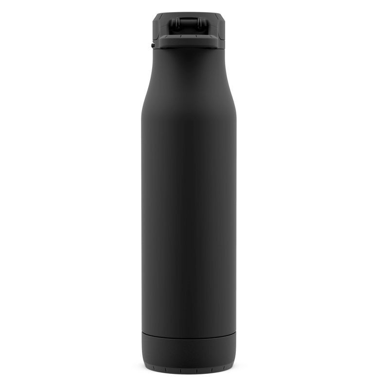 slide 4 of 4, Zulu Ace 24oz Stainless Steel Water Bottle - Black, 24 oz