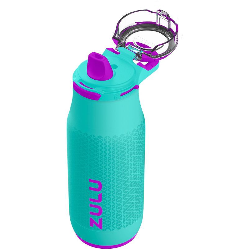 Zulu Chase 14oz Stainless Steel Water Bottle - Teal 1 ct