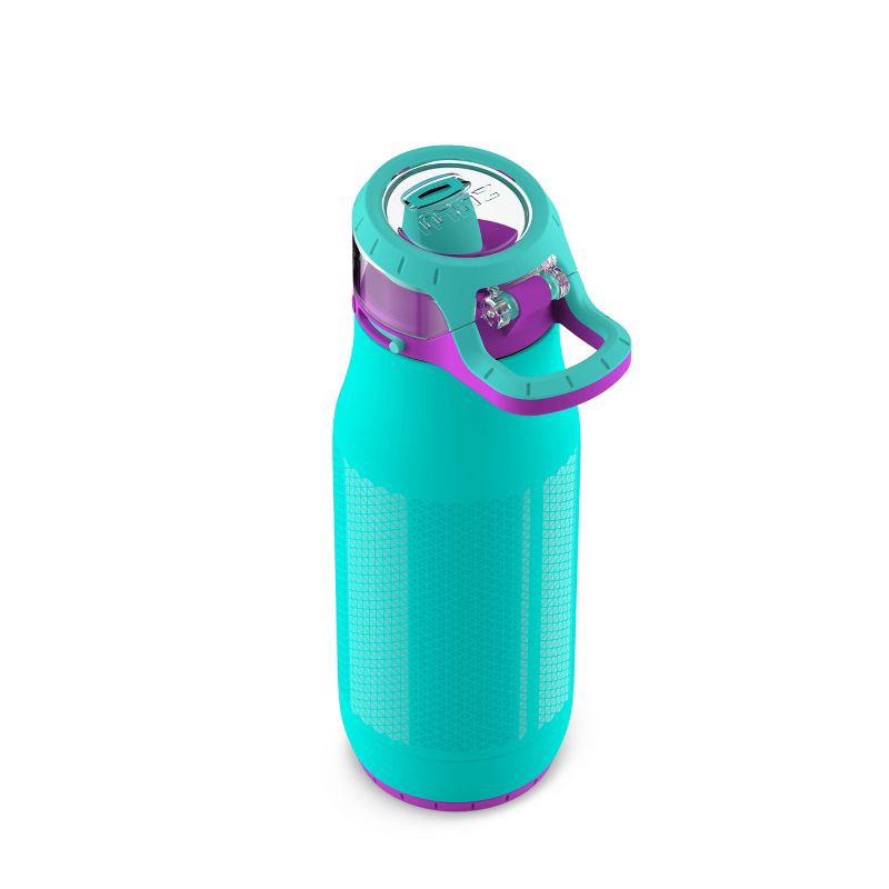 slide 3 of 5, Zulu Chase 14oz Stainless Steel Water Bottle - Teal, 1 ct