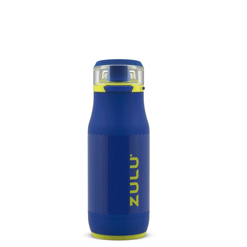 slide 1 of 5, Zulu Chase 14oz Stainless Steel Water Bottle - Blue, 1 ct