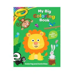 Simon & Schuster Crayola My Big Coloring Book - By Crayola ( Paperback )