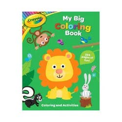 Simon & Schuster Crayola My Big Coloring Book - By Crayola ( Paperback )