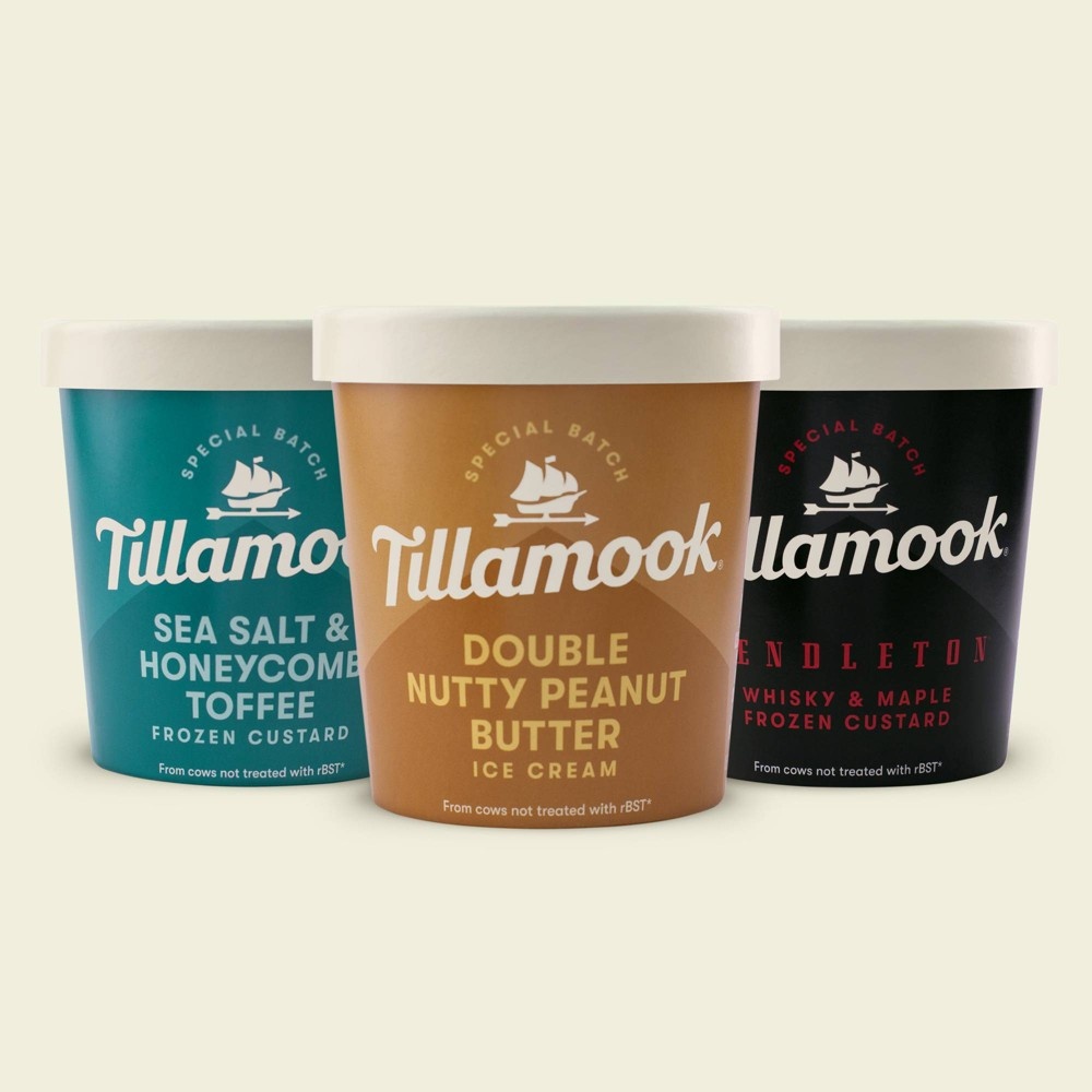 slide 5 of 6, Tillamook Pendleton Whisky & Maple Frozen Custard - Pint, 15.5 oz