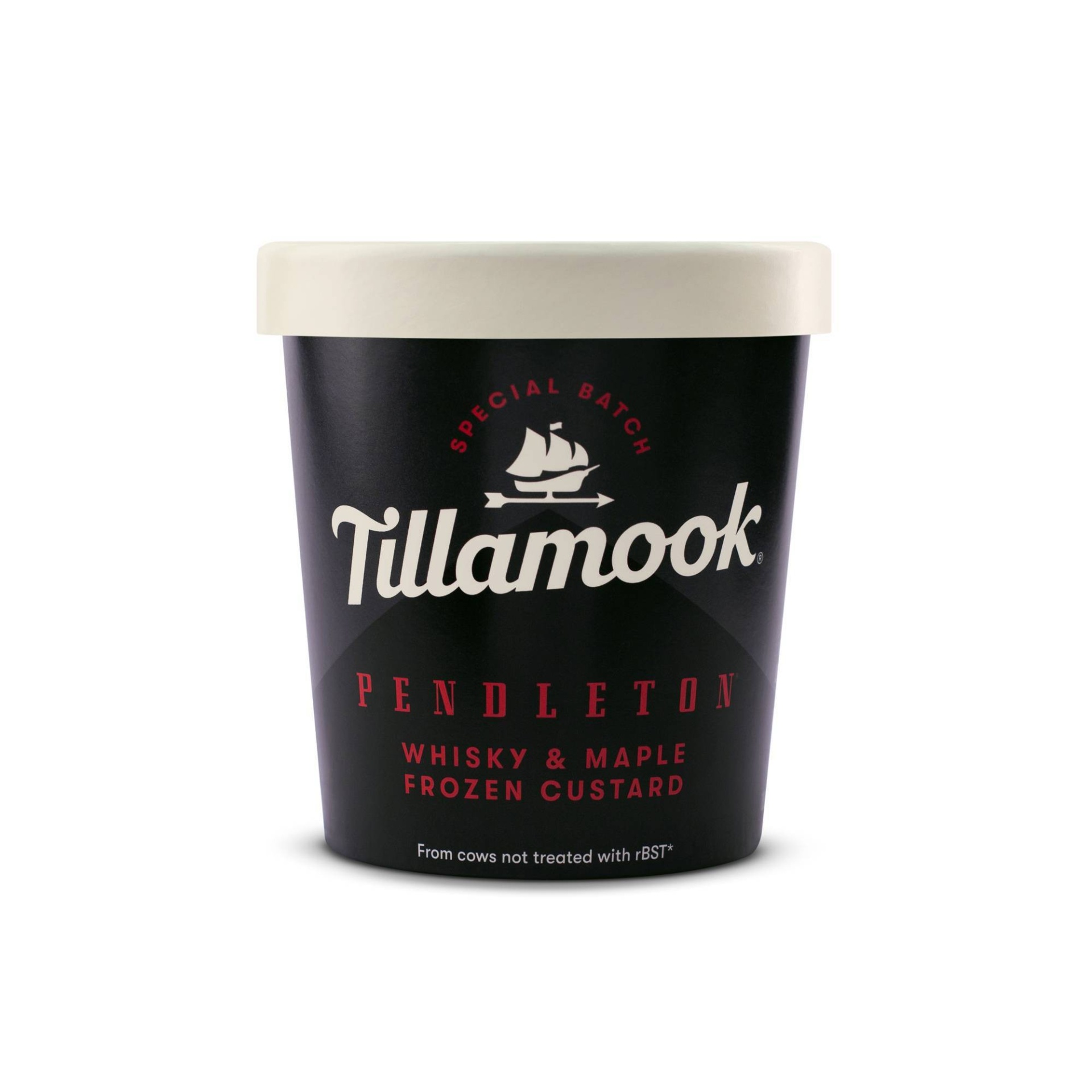 slide 1 of 6, Tillamook Pendleton Whisky & Maple Frozen Custard - Pint, 15.5 oz