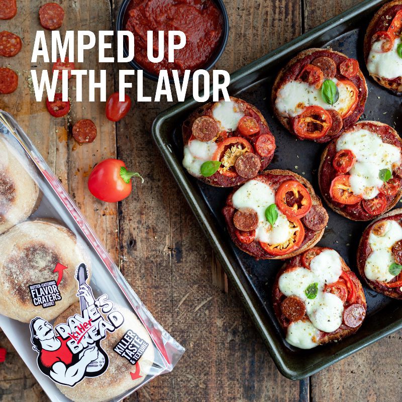 slide 3 of 15, Dave's Killer Bread Organic Classic English Muffins - 13.2oz/6ct, 6 ct; 13.2 oz