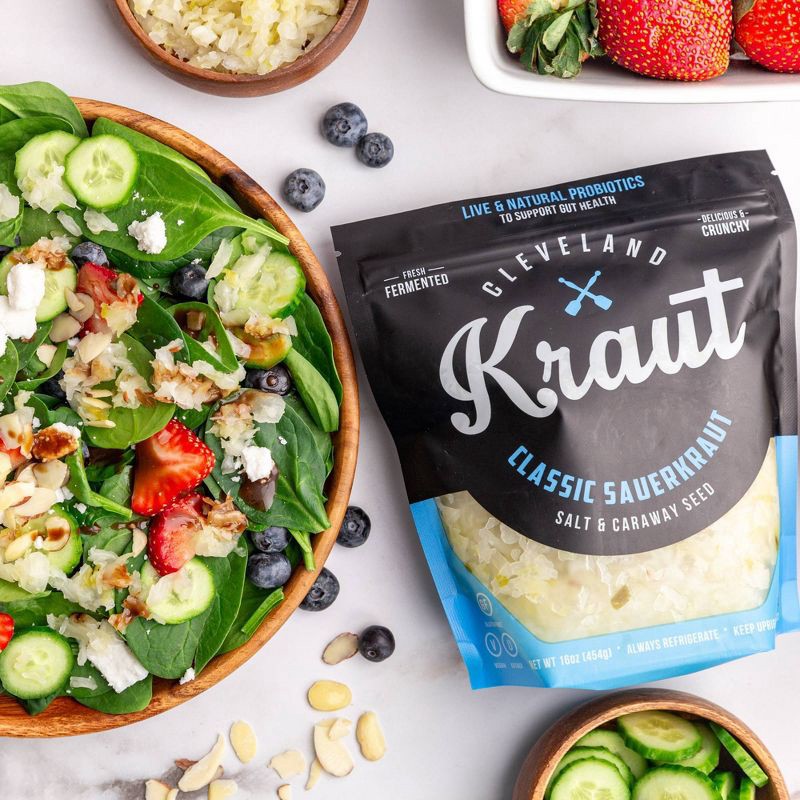 slide 5 of 5, Cleveland Kitchen Classic Sauerkraut - 16oz, 16 oz