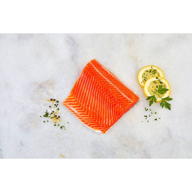 slide 3 of 3, Marine Harvest by MOWI Wild Sockeye Salmon Portion - 8oz, 8 oz