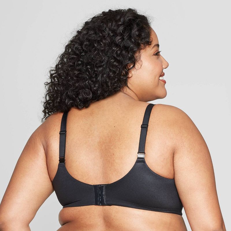 slide 2 of 3, Women's Superstar Lightly Lined T-Shirt Bra - Auden™ Black 46DDD, 1 ct