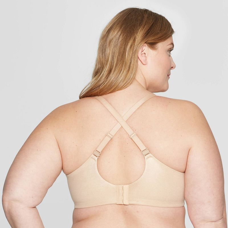 slide 3 of 3, Women's Superstar Lightly Lined T-Shirt Bra - Auden™ Pearl Tan 42D, 1 ct