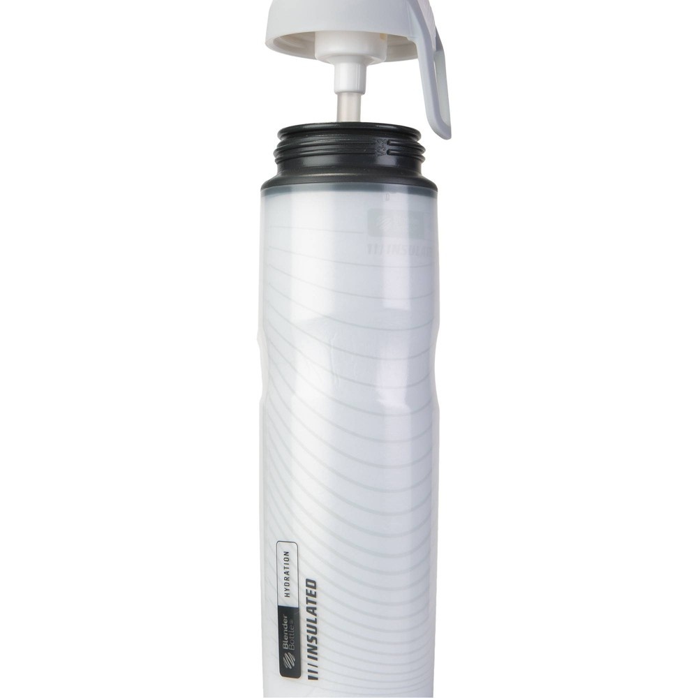 slide 5 of 5, BlenderBottle Halex Insulated Squeeze Water Bottle - Gray, 24 oz