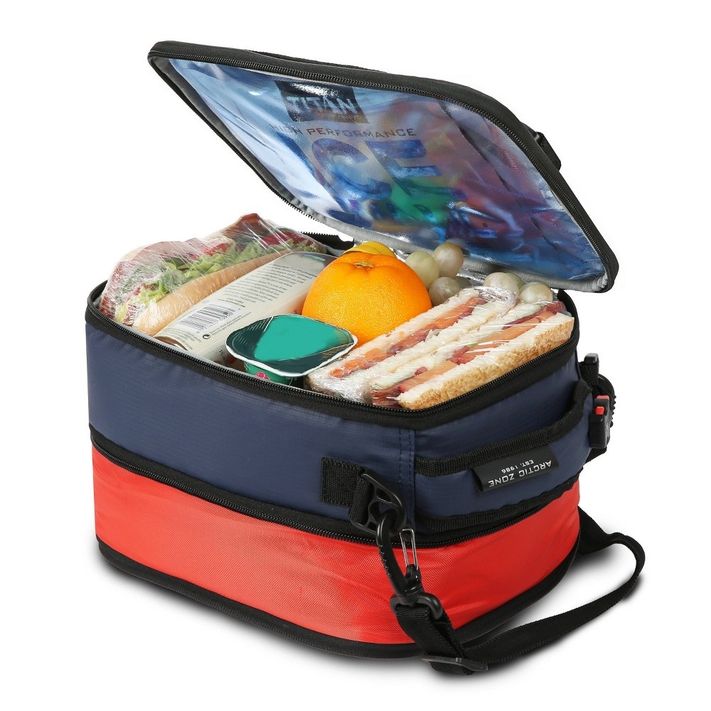 Arctic Zone Titan Deep Freeze Expandable Lunch Bag With Ice Walls