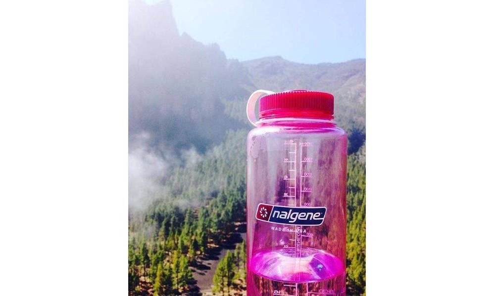 Nalgene Wide Mouth Water Bottle, Pink