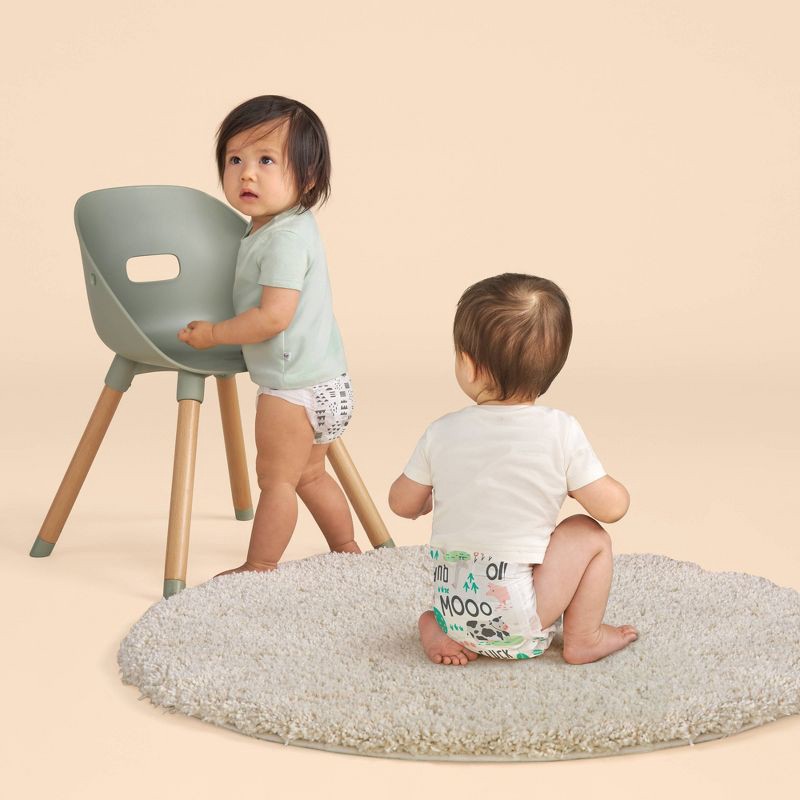 slide 6 of 9, The Honest Company Clean Conscious Diapers - Four Print Pack - Size 3 - 120 ct, 3 pk; 120 ct