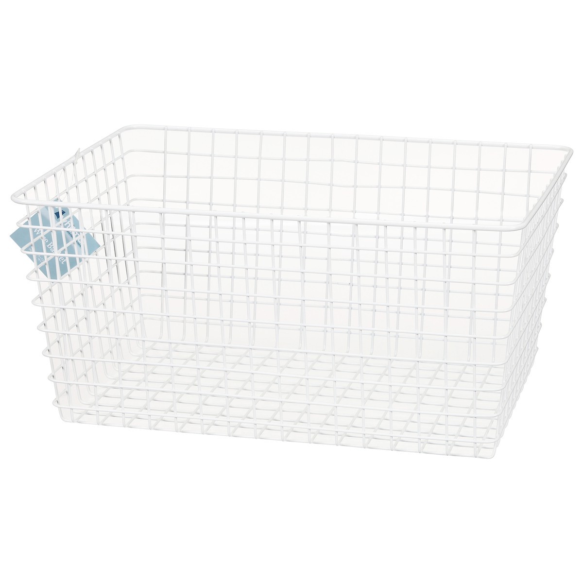 slide 3 of 12, Whitmor Small Metal Wire Basket - White, 1 ct