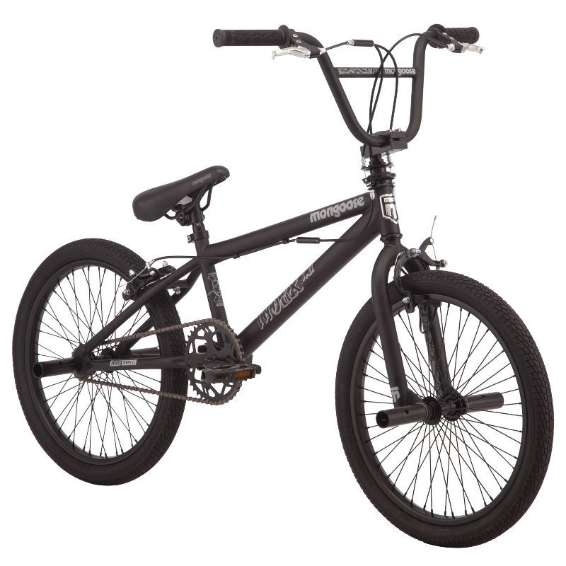 slide 2 of 7, Mongoose Index 1.0 20" Freestyle Bike - Black, 1 ct