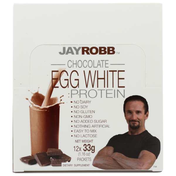slide 1 of 1, Jay Robb Egg White Chocolate, 13.96 oz