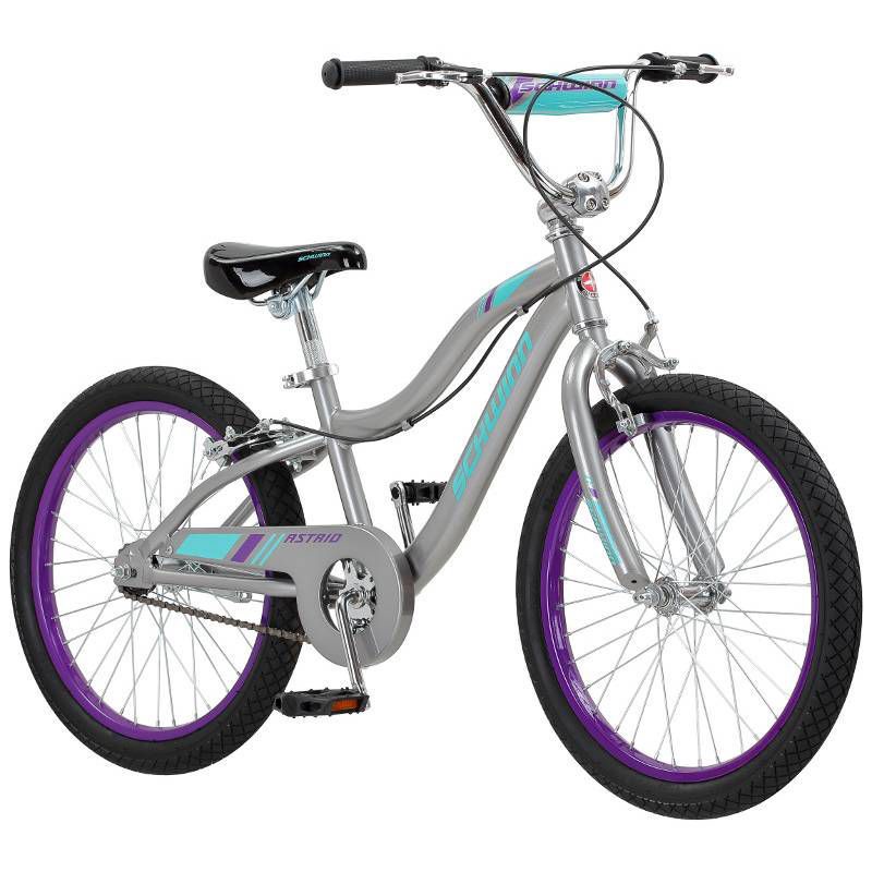 slide 2 of 8, Schwinn Astrid 20" Kids' Bike - Gray, 1 ct