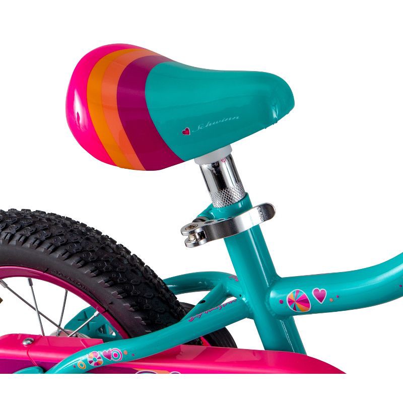 slide 6 of 7, Schwinn Duet 12" Kids' Bike - Teal Blue, 1 ct