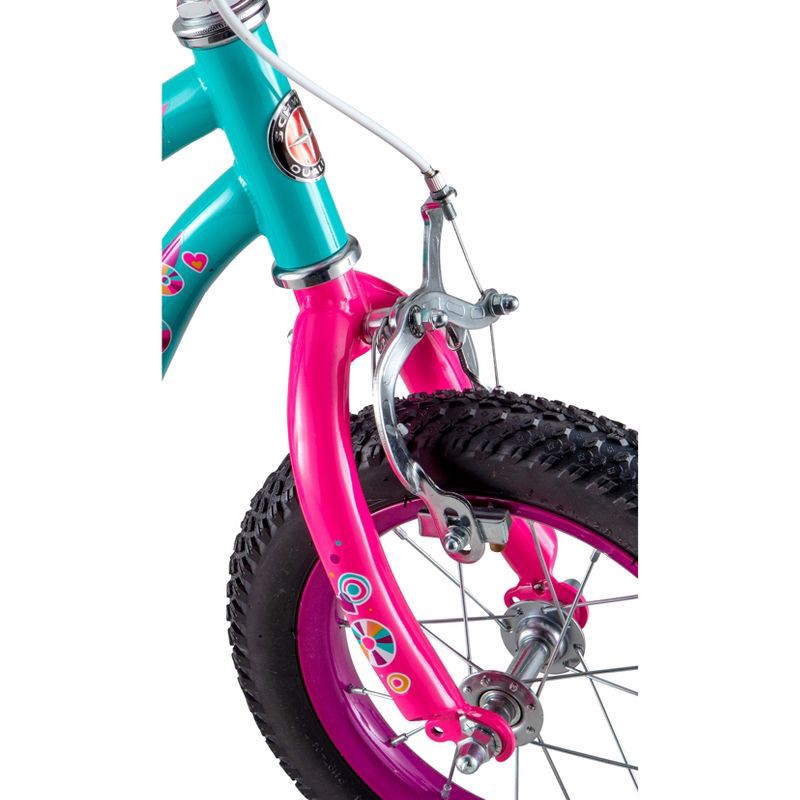 slide 4 of 7, Schwinn Duet 12" Kids' Bike - Teal Blue, 1 ct