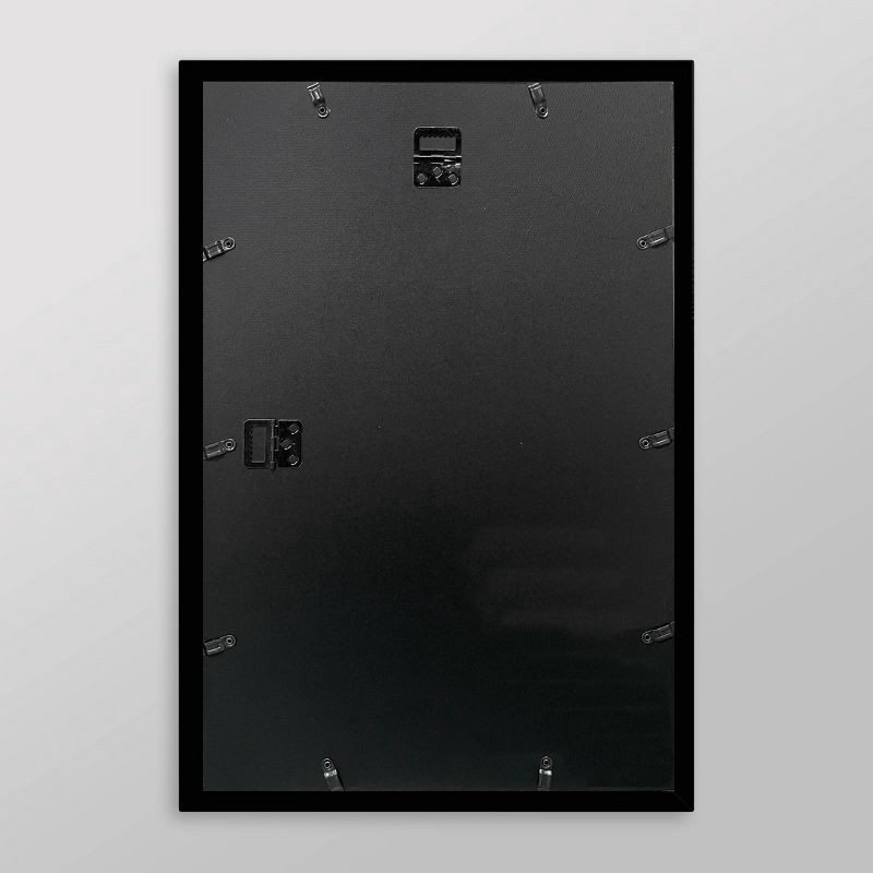 slide 4 of 5, 12" x 18" Poster Frame Black - Threshold™: Modern Style, MDF Material, Acrylic Glazing, Wall Mount, 1 ct