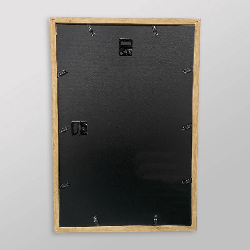 slide 4 of 5, 12" x 18" Poster Frame Brown - Threshold™: Modern Style, MDF, Acrylic Glazing, Wall Mount, 1 ct