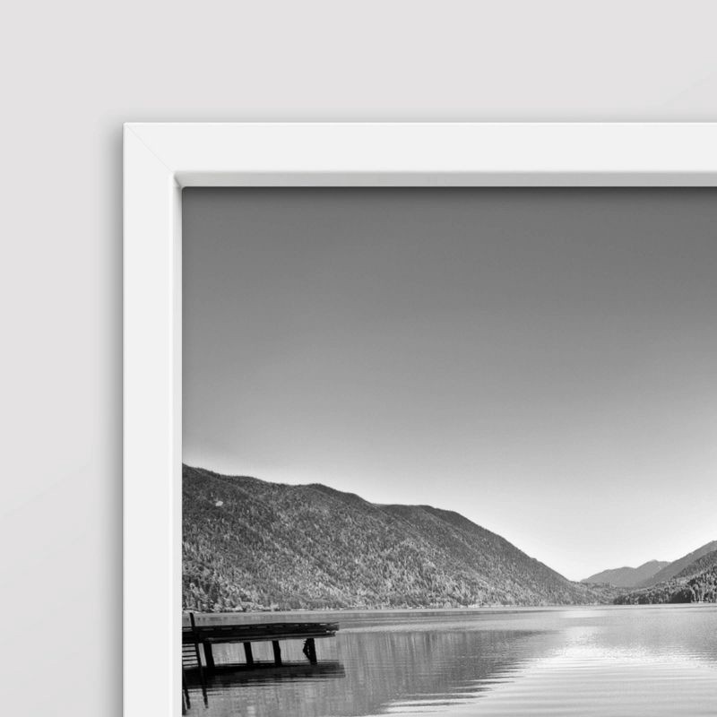 slide 3 of 5, 16" x 20" Poster Frame White - Threshold™: Modern MDF Wall Art Display, 1 ct