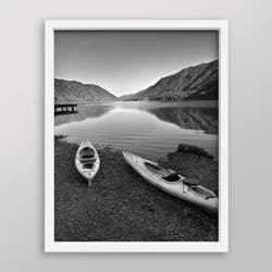 16" x 20" Poster Frame White - Threshold™: Modern MDF Wall Art Display