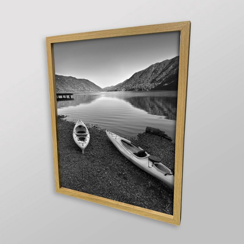 slide 2 of 5, 16" x 20" Poster Frame Brown - Threshold™: Modern MDF Wall Decor, FSC Certified, 1 ct