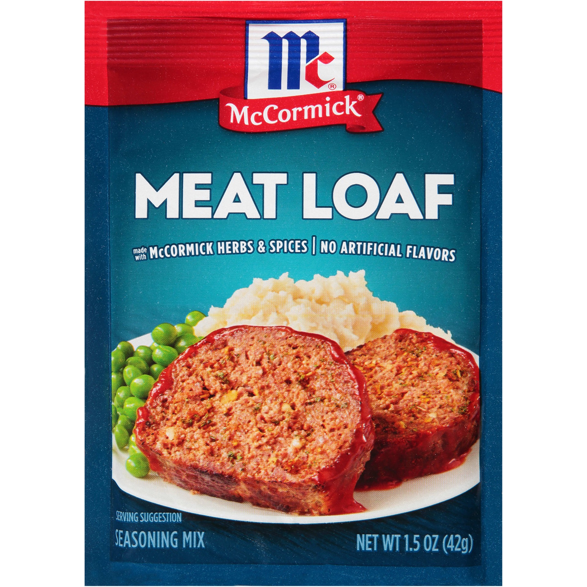 slide 1 of 2, McCormick Meat Loaf Seasoning Mix, 1.5 oz