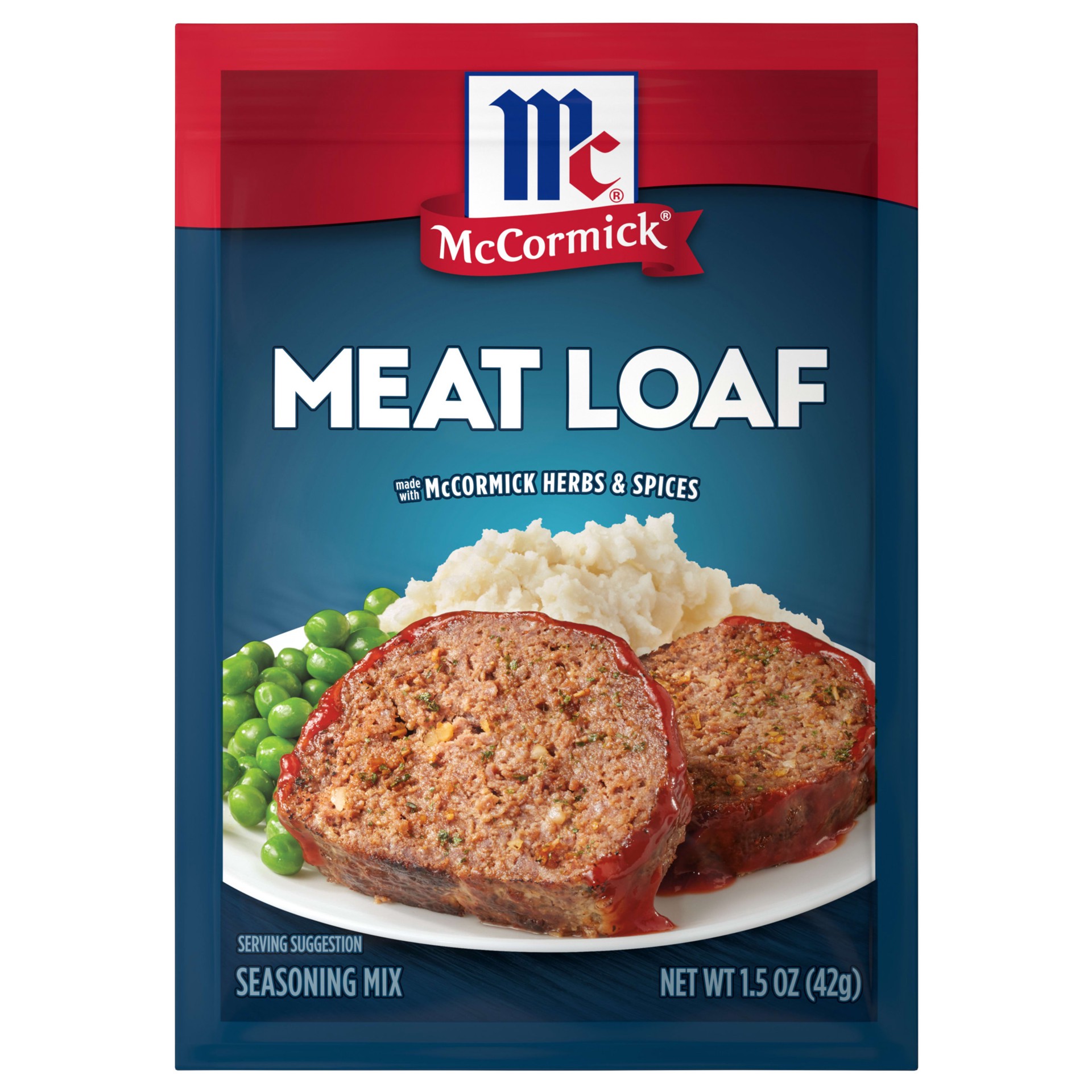 slide 1 of 7, McCormick Meat Loaf Seasoning Mix, 1.5 oz