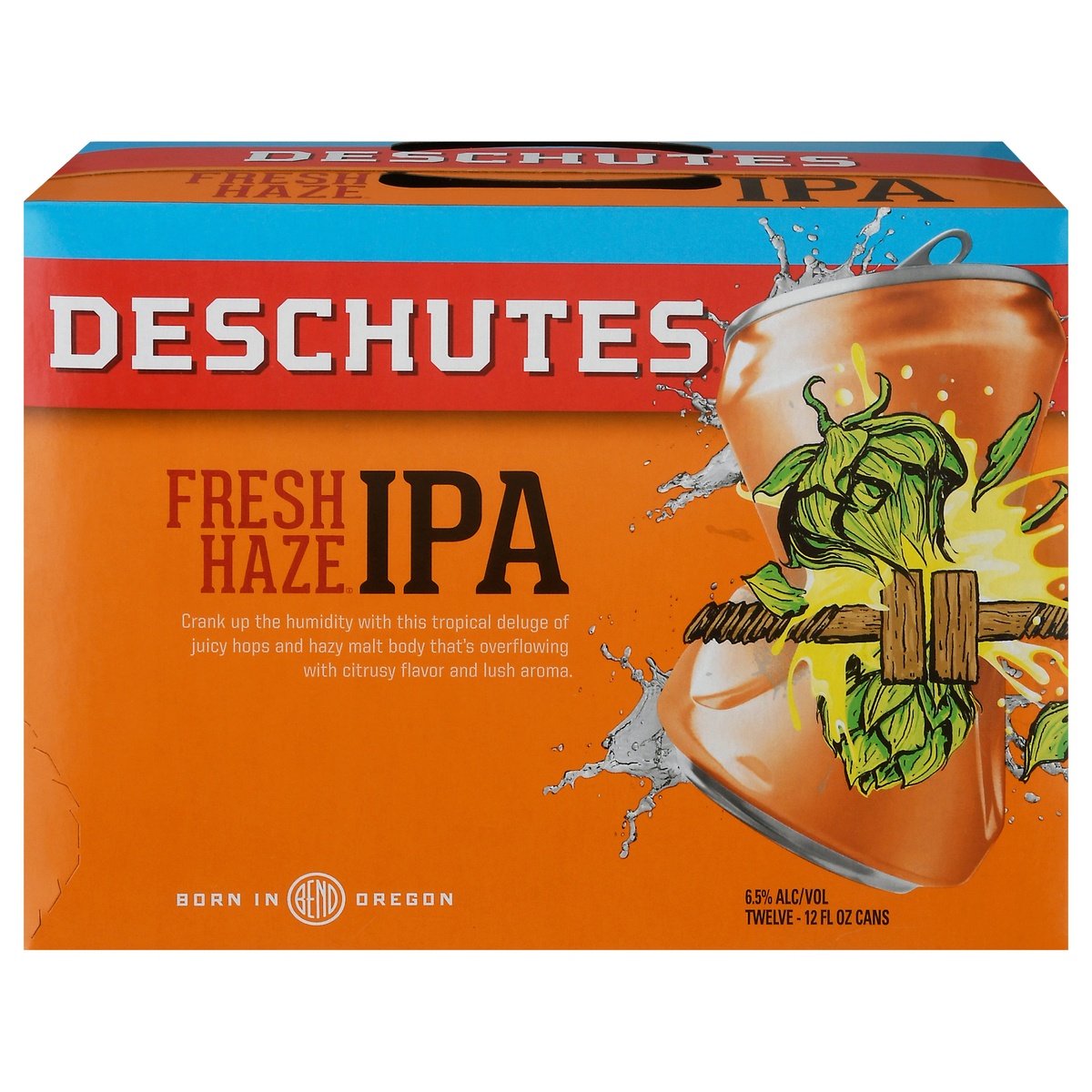 slide 1 of 1, Deschutes Brewery Fresh Haze Ipa Beer, 12 ct; 12 fl oz