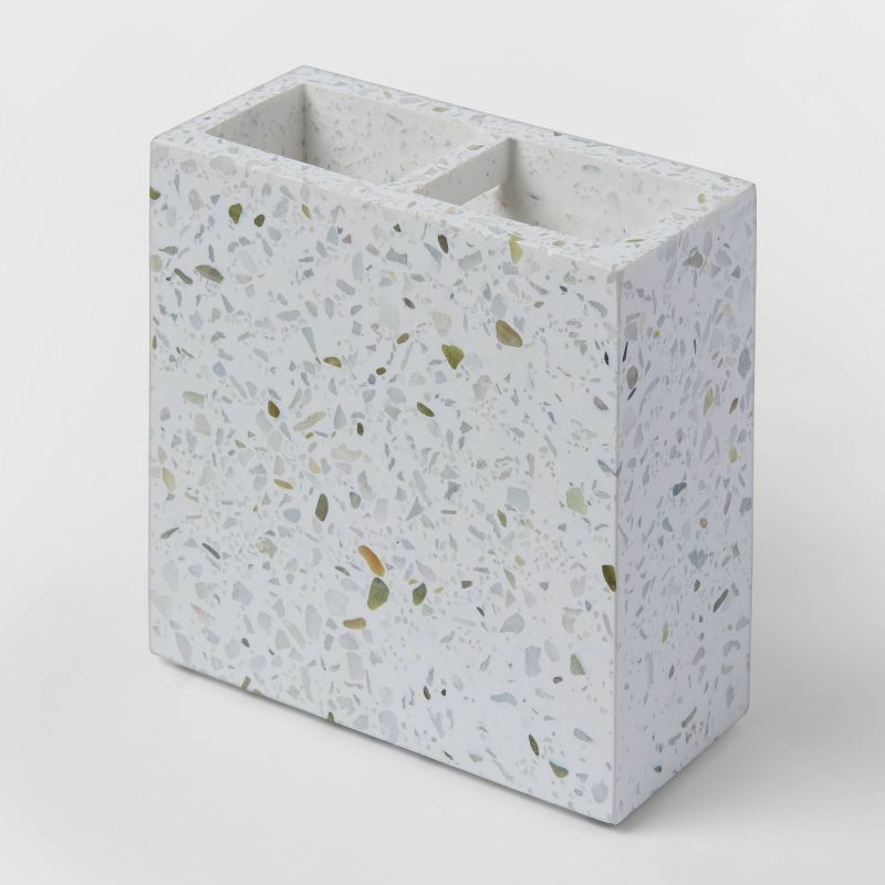 slide 3 of 4, Terrazzo Toothbrush Holder - Threshold™, 1 ct