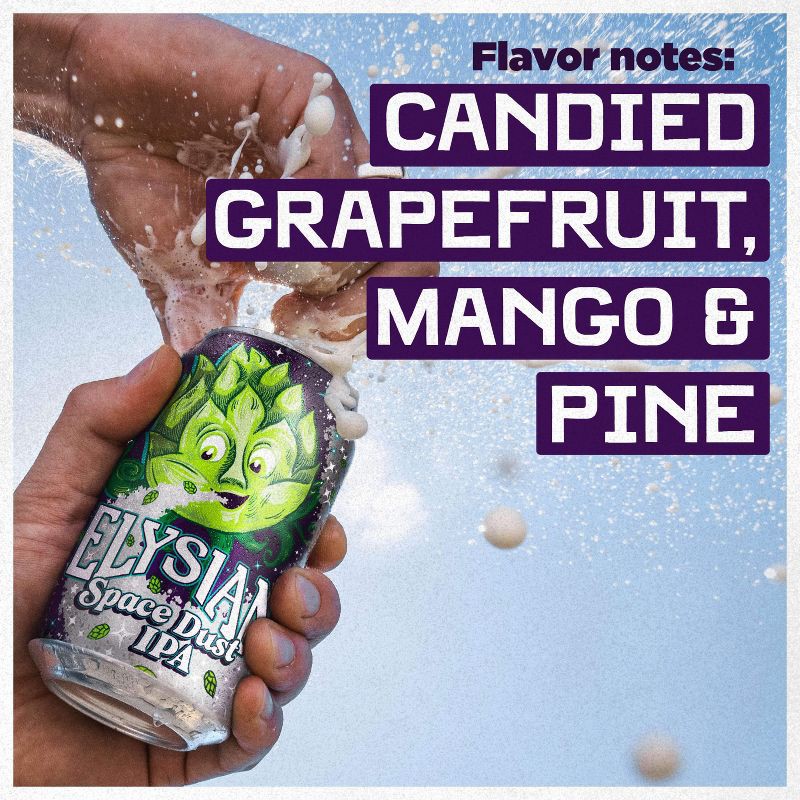 slide 3 of 10, Elysian Brewing Elysian Space Dust IPA Beer - 12pk/12 fl oz Cans, 12 ct; 12 fl oz