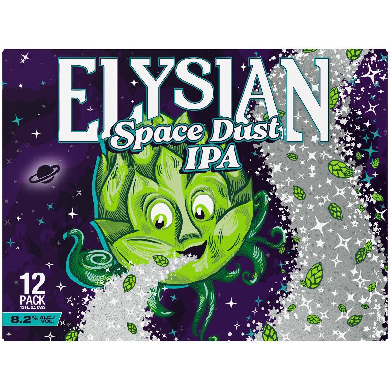 slide 9 of 10, Elysian Brewing Elysian Space Dust IPA Beer - 12pk/12 fl oz Cans, 12 ct; 12 fl oz